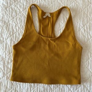 Pact Ribbed Crop Tank